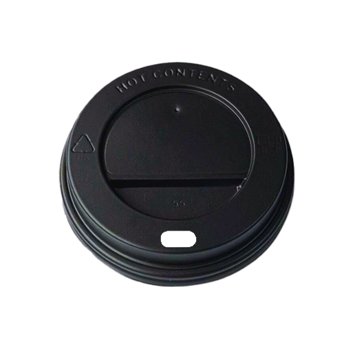 8–9 OZ Siyah Emzik Sıcak Kapak 80 mm (100’lü Paket)