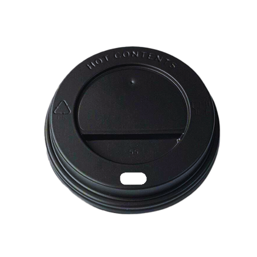 14–16 OZ Siyah Emzik Sıcak Kapak 90 mm (100’lü Paket)