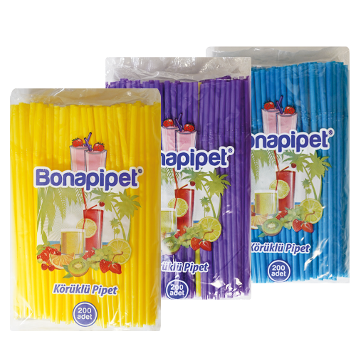 5 mm × 22 cm Körüklü Pipet (200’lü Paket)