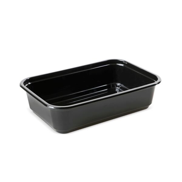 Kapaksız Kurabiye Kabı 750cc – Siyah