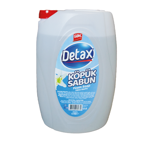 4 KG DETAX KÖPÜK EL SABUNU (GÜLEÇ)