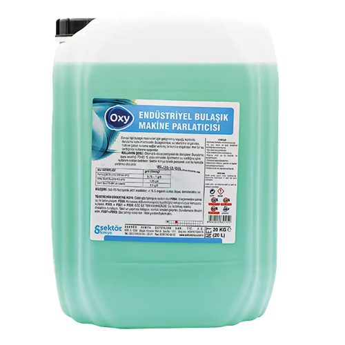 20 KG OXY ENDÜSTRİYEL BULAŞIK MAKİNA PARLATICISI