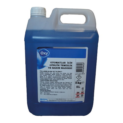 5 KG OXY OTOMAAR İÇİN GÜNLÜK TEMİZLEME VE BAKIM ÜRÜNÜ