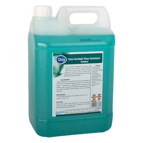 5 KG OXY EXTRA PARFÜMLÜ YÜZEY TEMİZLEYİCİ TURKUAZ