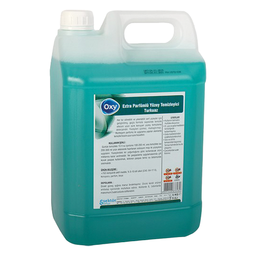 5 KG OXY EXTRA PARFÜMLÜ YÜZEY TEMİZLEYİCİ TURKUAZ